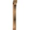 Ekena Millwork Funston Traditional Smooth Bracket w/ Offset Brace, Western Red Cedar, 5 1/2"W x 48"D x 48"H BKT0604X48X48FST01SWR - alternate 2